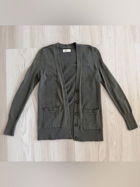 Hollister Cardigan Olive size XS Vintage